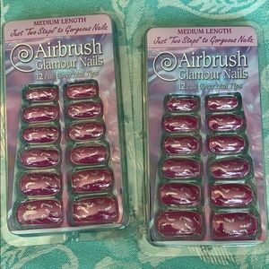 Airbrush Glamour Nails
